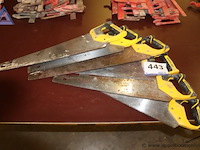 Lot handzagen - stanley - afbeelding 1 van  1