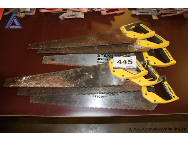 Lot handzagen - stanley - afbeelding 1 van  1
