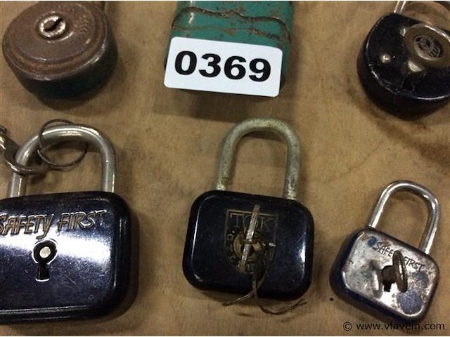 …lot hangsloten - afbeelding 2 van  2