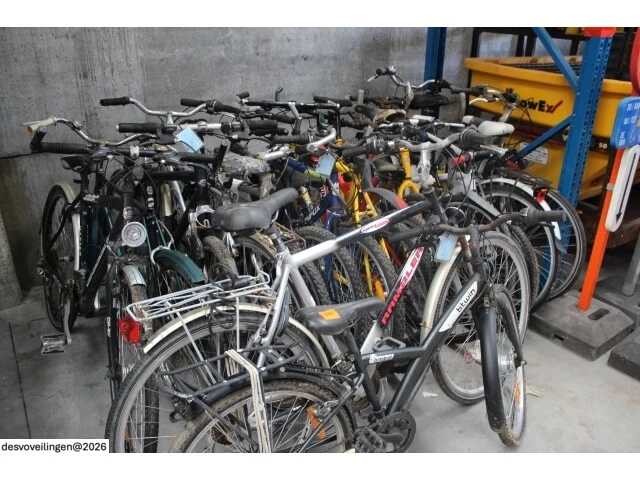 Lot herenfietsen en mountainfbikes - afbeelding 2 van  7