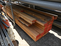 Lot houten balken - afbeelding 1 van  4