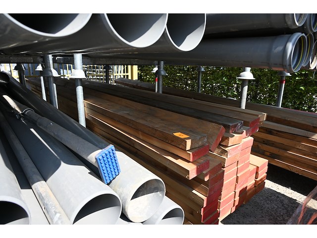 Lot houten balken - afbeelding 4 van  4
