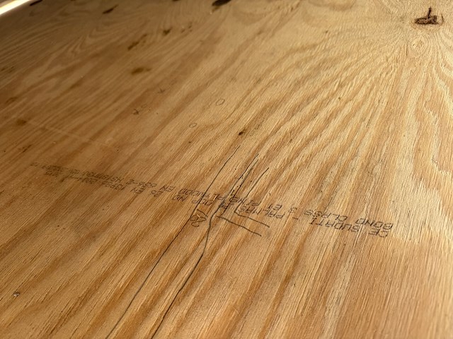 Lot houten fineerplaten - afbeelding 1 van  3