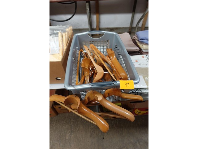 Lot houten kapstokken (vintage) - afbeelding 1 van  3