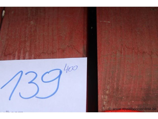 Lot houten planken lengte 400 cm - afbeelding 2 van  2