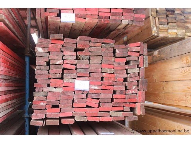 Lot houten planken lengte 400 cm - afbeelding 1 van  1