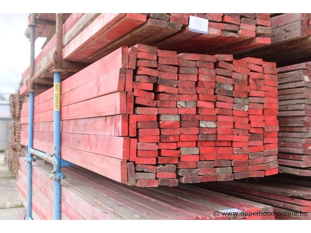 Lot houten planken lengte 400 cm - afbeelding 1 van  1