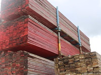 Lot houten planken lengte 400 cm - afbeelding 1 van  1