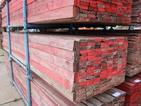 Lot houten planken lengte 400cm - afbeelding 1 van  1