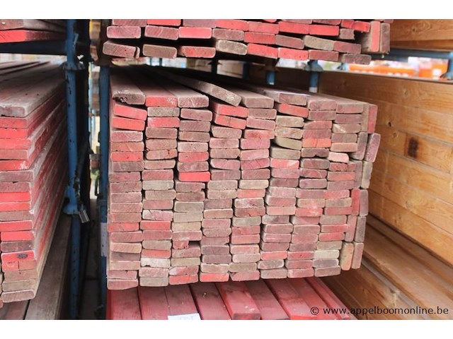 Lot houten planken lengte 400cm - afbeelding 1 van  1