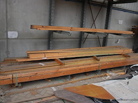 Lot houten planken - afbeelding 1 van  1