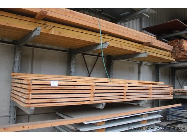 Lot houten planken - afbeelding 1 van  1