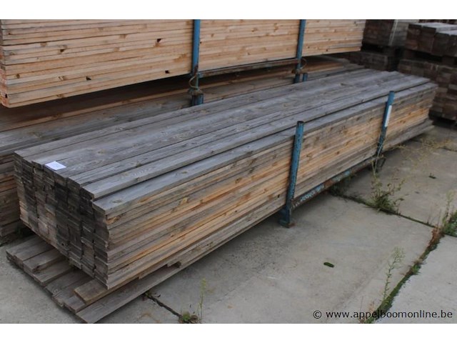 Lot houten planken - afbeelding 1 van  2