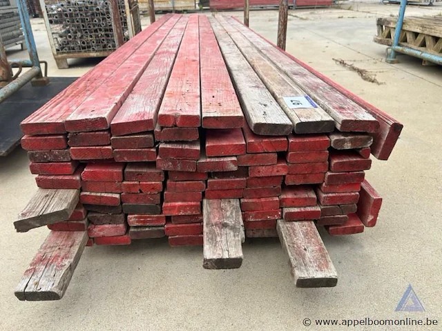 Lot houten planken - afbeelding 2 van  2