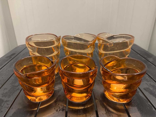 Lot huis decoratie - oranje - afbeelding 1 van  2