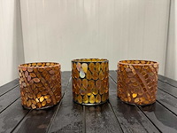 Lot huis decoratie - oranje - afbeelding 2 van  2