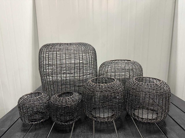 Lot huis decoratie - zwart - afbeelding 1 van  1