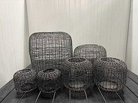 Lot huis decoratie - zwart - afbeelding 1 van  1