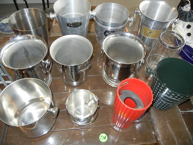 Lot ijsemmers (12 stuks) - afbeelding 1 van  2