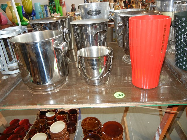 Lot ijsemmers (12 stuks) - afbeelding 2 van  2