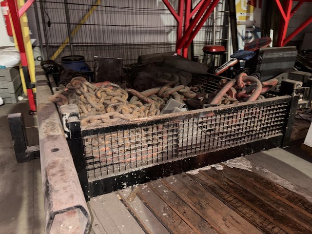 Lot ijzeren takels - afbeelding 3 van  7