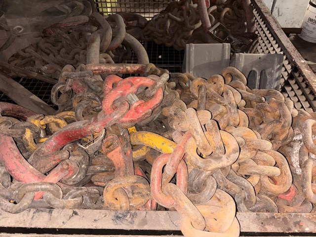 Lot ijzeren takels - afbeelding 4 van  7