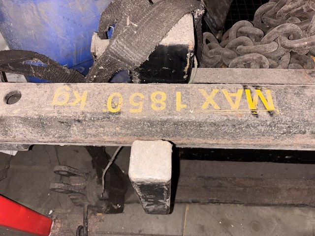 Lot ijzeren takels - afbeelding 7 van  7