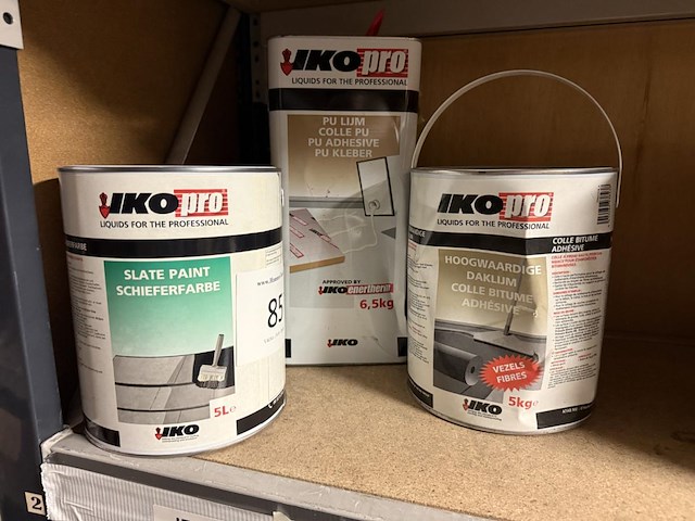 Lot iko pro pu-lijm / leienverf / daklijm - afbeelding 1 van  5
