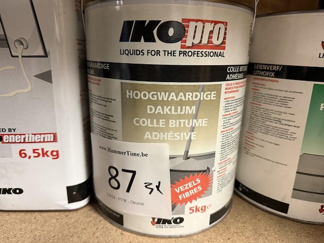 Lot iko pro pu-lijm / leienverf / daklijm - afbeelding 4 van  5