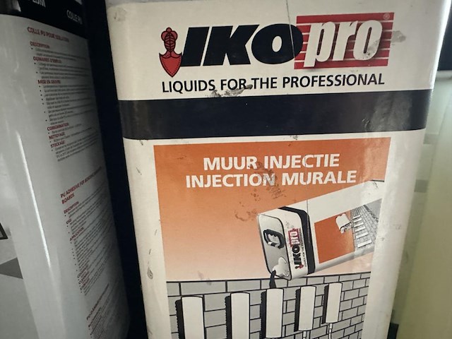 Lot iko pro pu lijm / muur injectie / stop groen - afbeelding 3 van  4