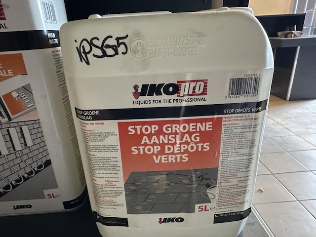 Lot iko pro pu lijm / muur injectie / stop groen - afbeelding 4 van  4