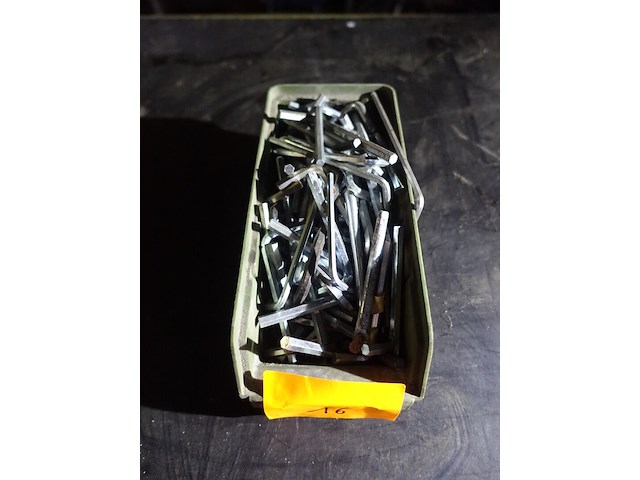 Lot inbussleutels - afbeelding 1 van  6