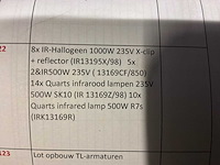 Lot infrarood en kwarts lampen (37x) - afbeelding 4 van  4