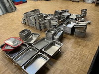 Lot inox bakken verschillende maten, bain marie's overige keukenbenodigdheden - afbeelding 5 van  12