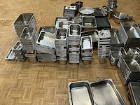 Lot inox bakken verschillende maten, bain marie's overige keukenbenodigdheden - afbeelding 7 van  12