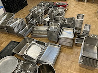 Lot inox bakken verschillende maten, bain marie's overige keukenbenodigdheden - afbeelding 11 van  12