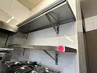 Lot inox banken met beugels (6) - afbeelding 4 van  6