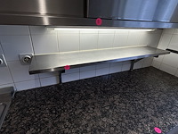 Lot inox banken met beugels (6) - afbeelding 5 van  6