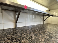 Lot inox banken met beugels (6) - afbeelding 6 van  6