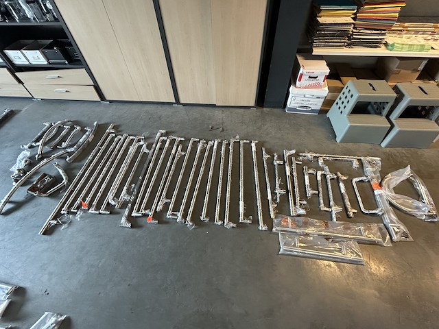 Lot inox deurtrekkers - afbeelding 2 van  6