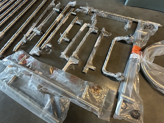 Lot inox deurtrekkers - afbeelding 4 van  6