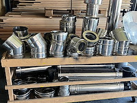 Lot inox rookkanaalsystemen - afbeelding 1 van  3