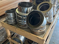 Lot inox rookkanaalsystemen - afbeelding 2 van  3