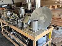 Lot inox rookkanaalsystemen - afbeelding 3 van  3