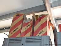 Lot isolatiematerialen, wo. rockwool 800 alu, paroc, in 6 grote pvc bakken - afbeelding 4 van  4