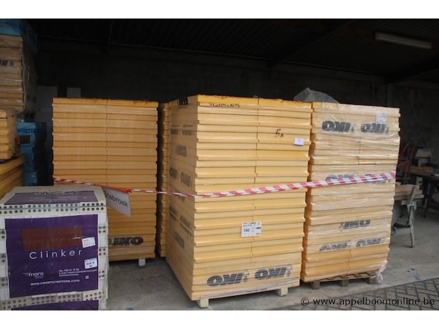 Lot isolatieplaten, 160 mm dik, 1200 x 600 mm per plaat - afbeelding 1 van  3