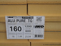 Lot isolatieplaten, 160 mm dik, 1200 x 600 mm per plaat - afbeelding 3 van  3