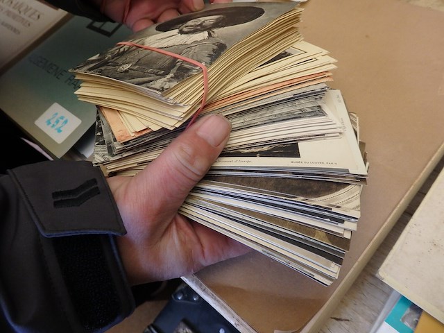 Lot kaarten kunst en historische figuren - afbeelding 1 van  1