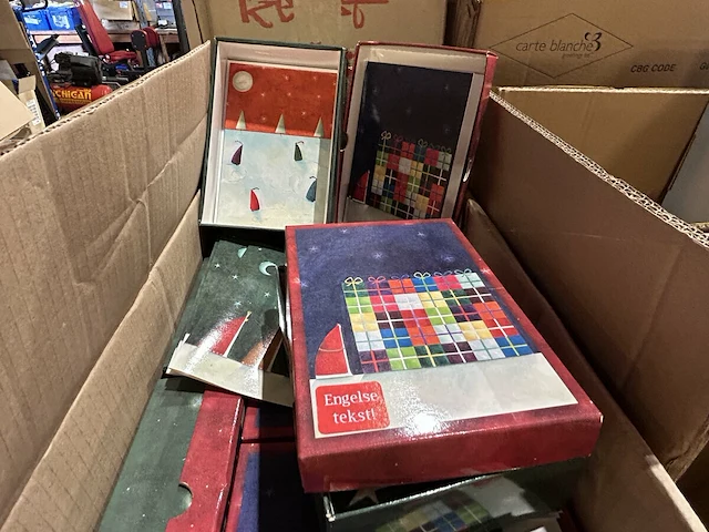 Lot kaartjes, inpakpapier, zakken - afbeelding 6 van  12