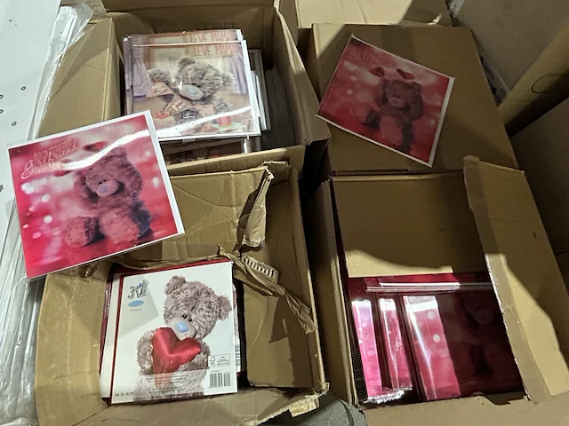 Lot kaartjes, inpakpapier, zakken - afbeelding 8 van  12